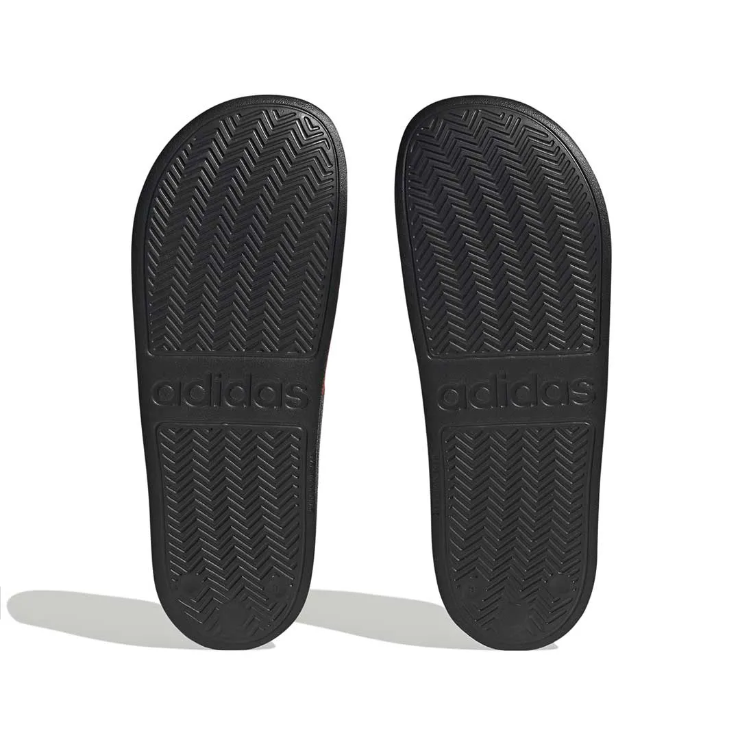 adidas - Men's Adilette Shower Slides (HQ6882) Slip-Resistant Sole Playful Step