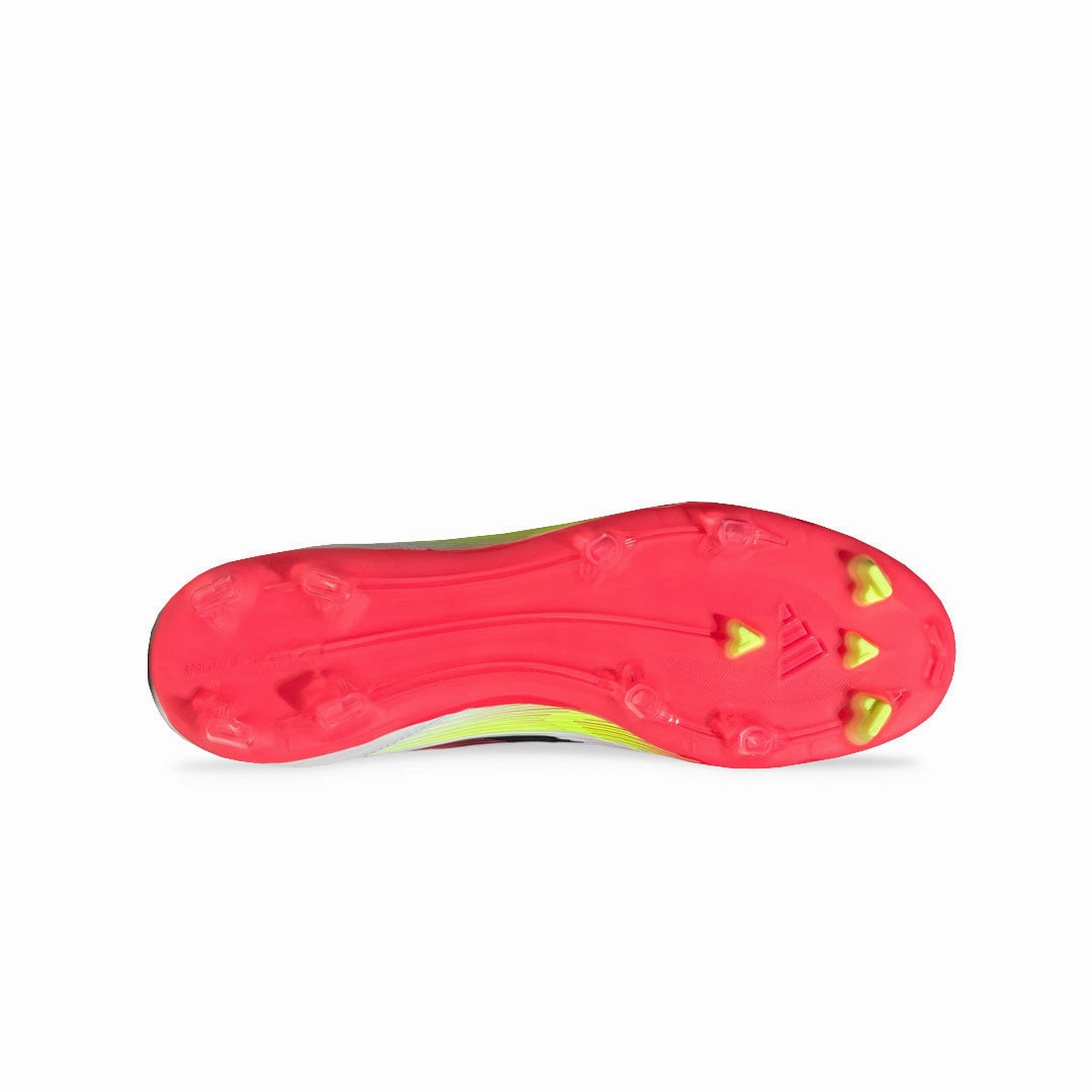 adidas - Men's F50 League Firm/Multi Ground Soccer Cleats (IE1289) Light frame Fast Motion