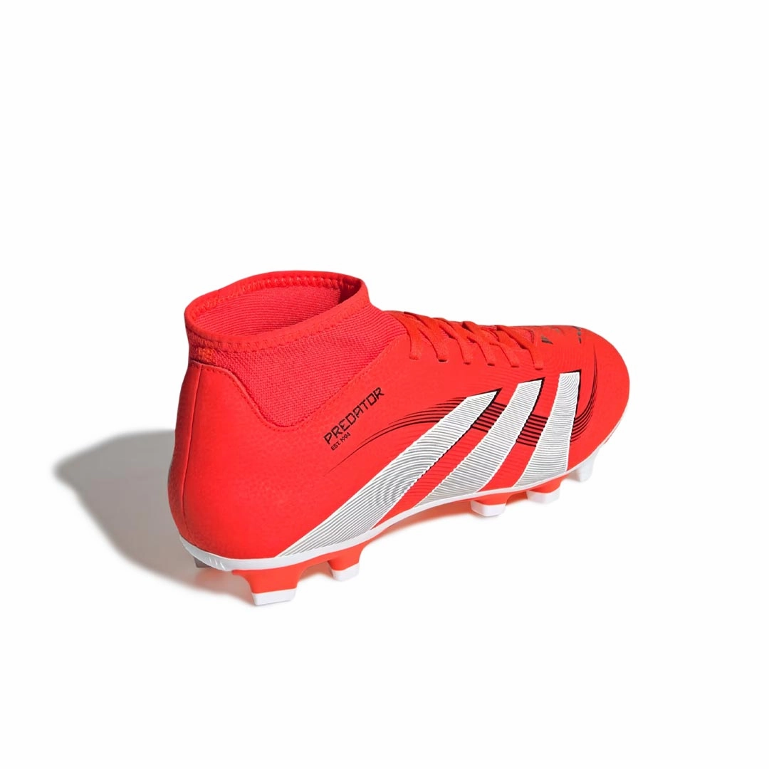 adidas - Men's Predator Club Sock Firm/Multi-Ground Soccer Cleats (ID1318) Pro Grip Street Surface