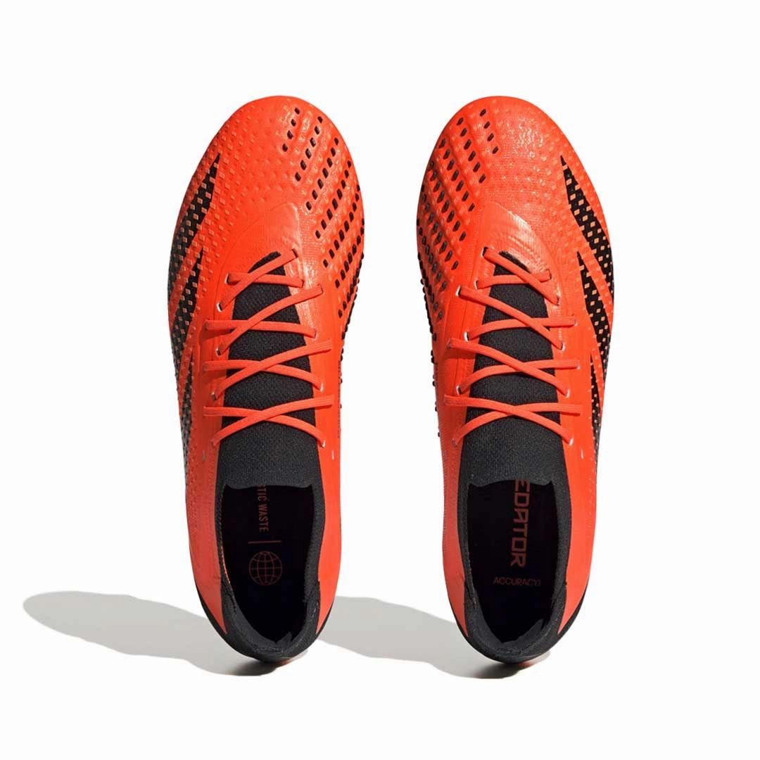 adidas - Unisex Predator Accuracy.1 Low Firm Ground Cleats (GW4574) Body Control