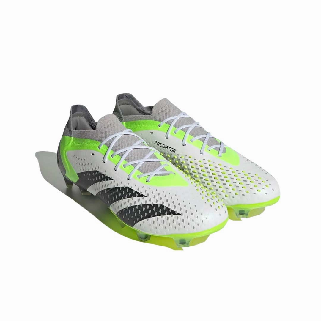 adidas - Unisex Predator Accuracy.1 Low Firm Ground Soccer Cleats (GZ0032) Adult League