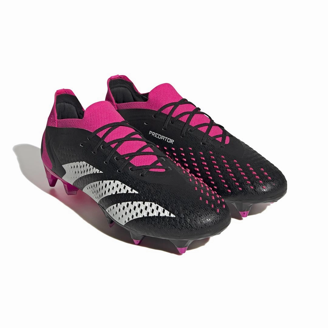 Quick Motion Game Confidence adidas - Unisex Predator Accuracy.1 Low Soft Ground Cleats (GW4584)