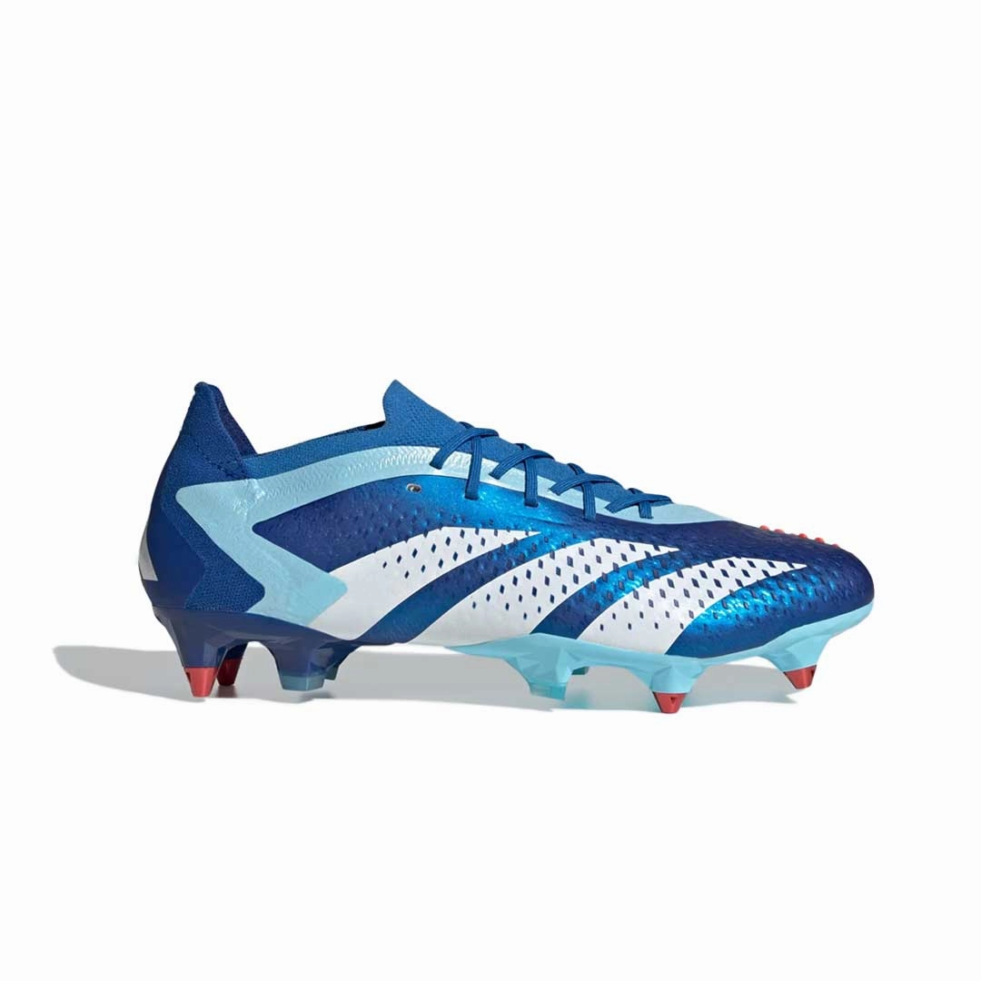 adidas - Unisex Predator Accuracy.1 Low Soft Ground Cleats (IF2291) Game Control Play Ready