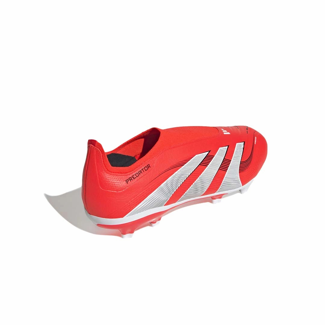 adidas - Unisex Predator League Laceless Firm Ground/Multi Ground Soccer Cleats (ID3859) Adult fit Stable Midsole