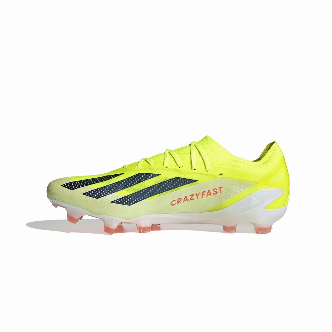 adidas - Unisex X Crazyfast Elite Firm Ground Cleats (IE2376) Heat Retention Quick Entry