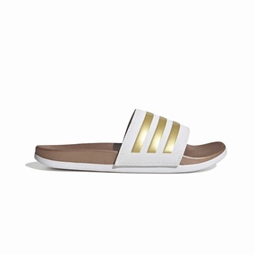 adidas - Women's Adilette Comfort Slides (H03618) Grip Support Relaxed Footwear for Summer