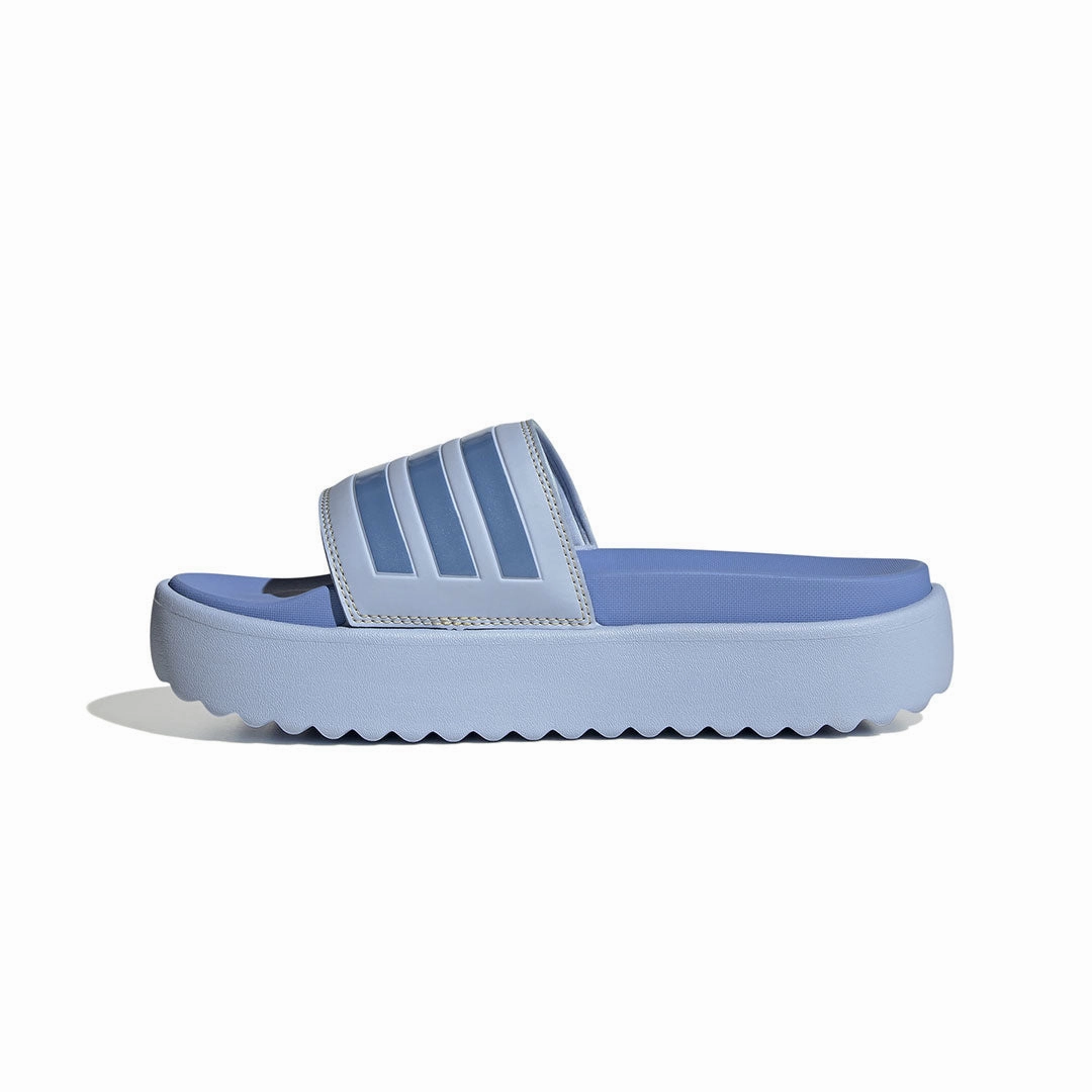 Durable Design Flexible Fit Shoes adidas - Women's Adilette Platform Slides (HQ6181)