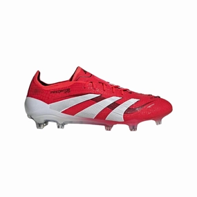 Hook And Loop Adidas Predator Elite FG Lucid Red / Cloud White / Core Black  ID3882 Men's
