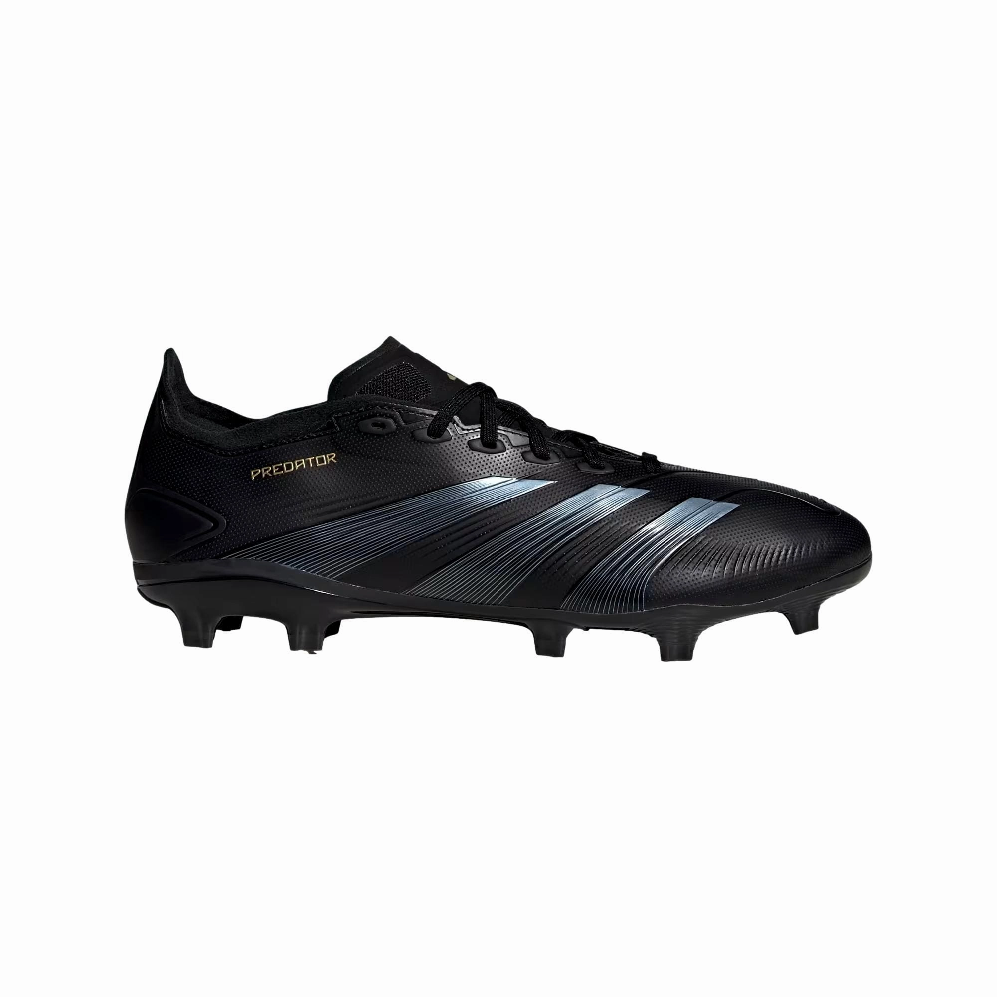 soccer - field running shoes for long - distance Adidas Predator League FG Core Black / Cabon / Gold Metallic  IF6347 Men's