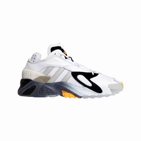 black running shoes Adidas Streetball Footwear White/Core Black-Flash Orange  EE4960 Men's