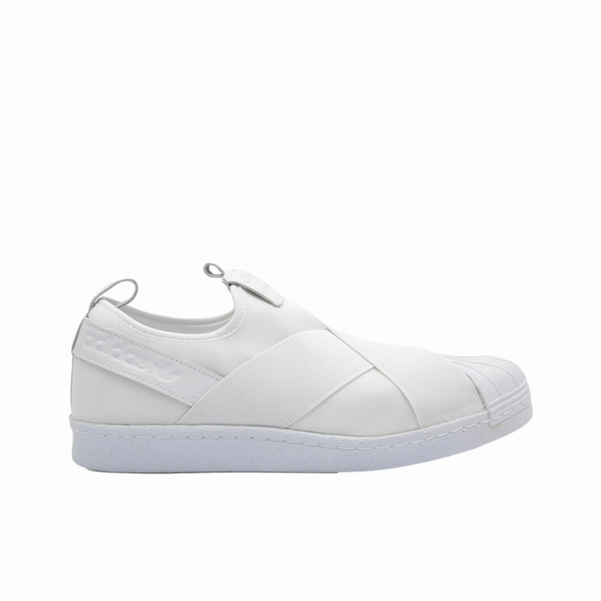 retro shoes Adidas Superstar SlipOn Footwear White/Footwear White/Footwear White  BZ0111 Men's