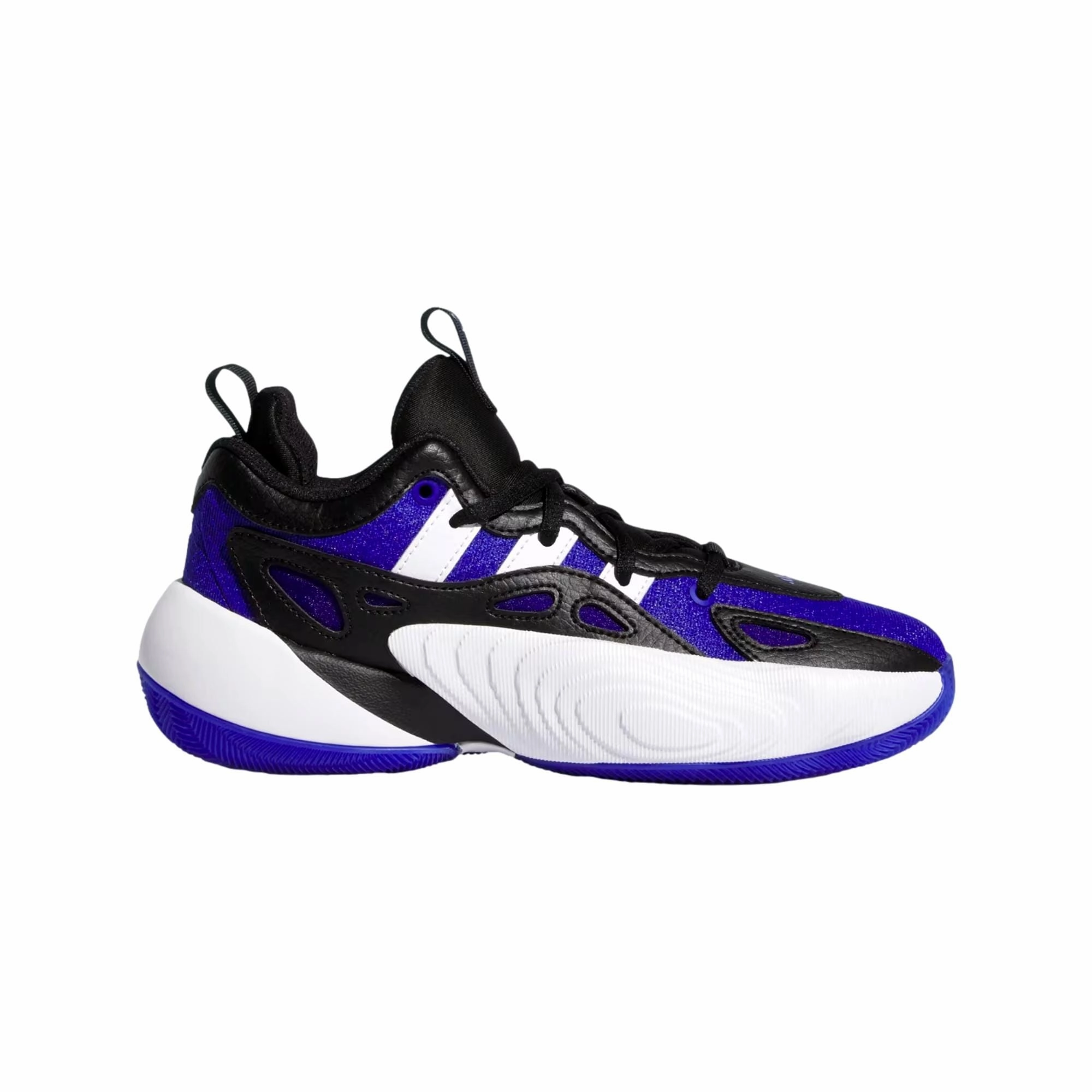 Ankle Lock Technology Track Support Adidas Trae Unlimited Lucid Blue / Black / White  IG6694 Grade-School