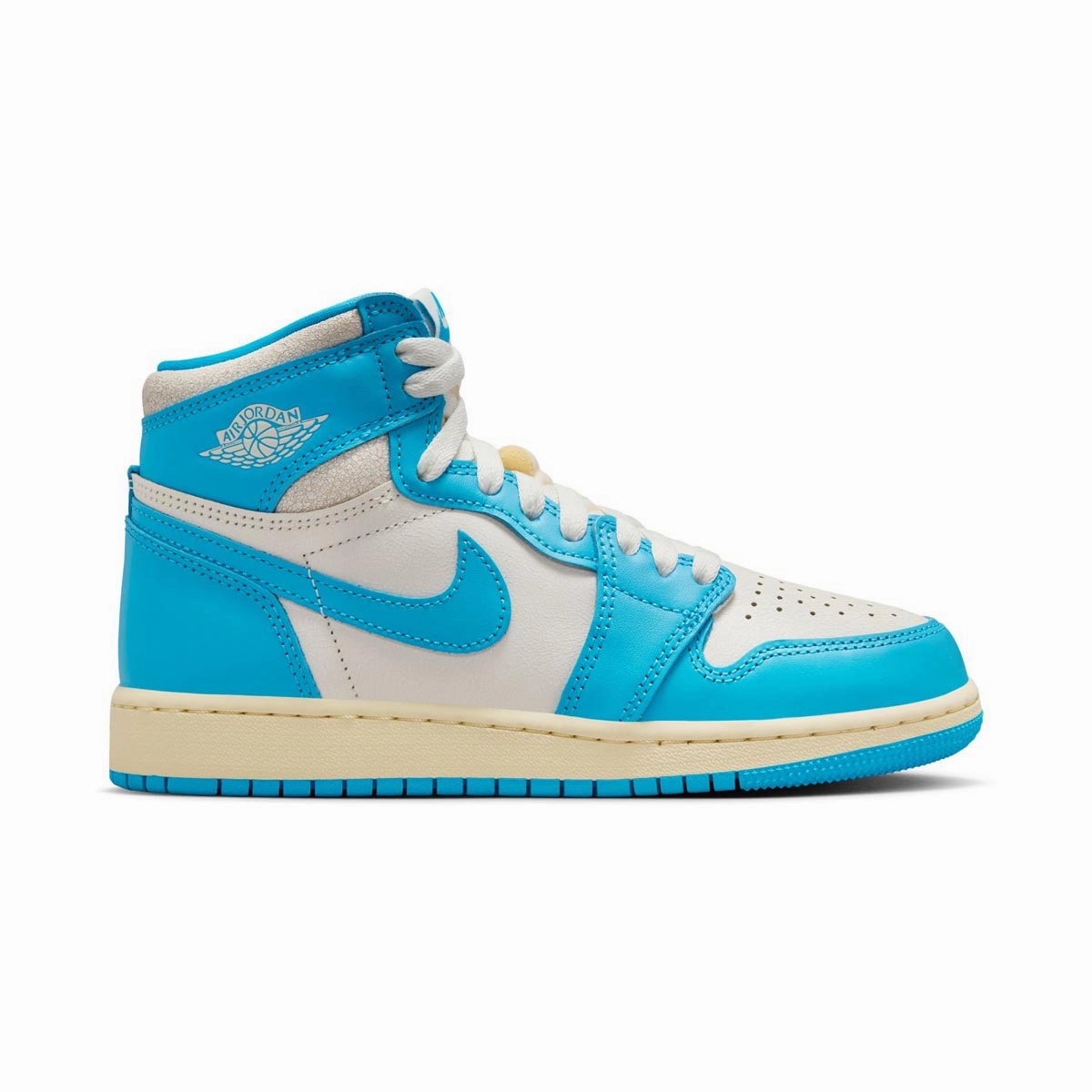 Air Jordan 1 High OG 'UNC Reimagined' Big Kids' Shoes Indoor Workout High Traction