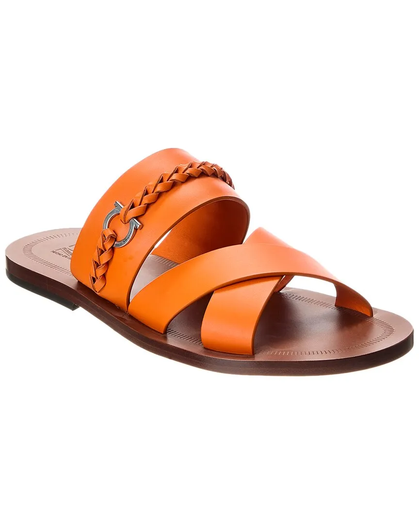 Easy Days Ferragamo Giotto Leather Sandal