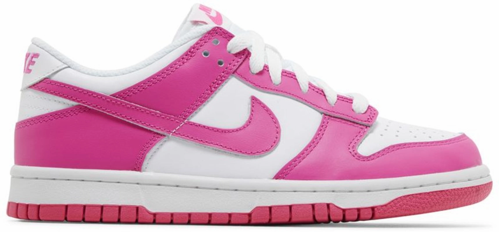 Cushioned Midsole Cold Step Nike Dunk Low Laser Fuchsia (GS)