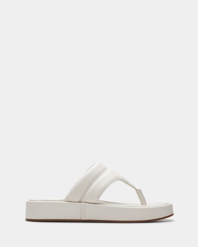 Alda Walk Off White Leather All-Purpose Footwear Earth Hue