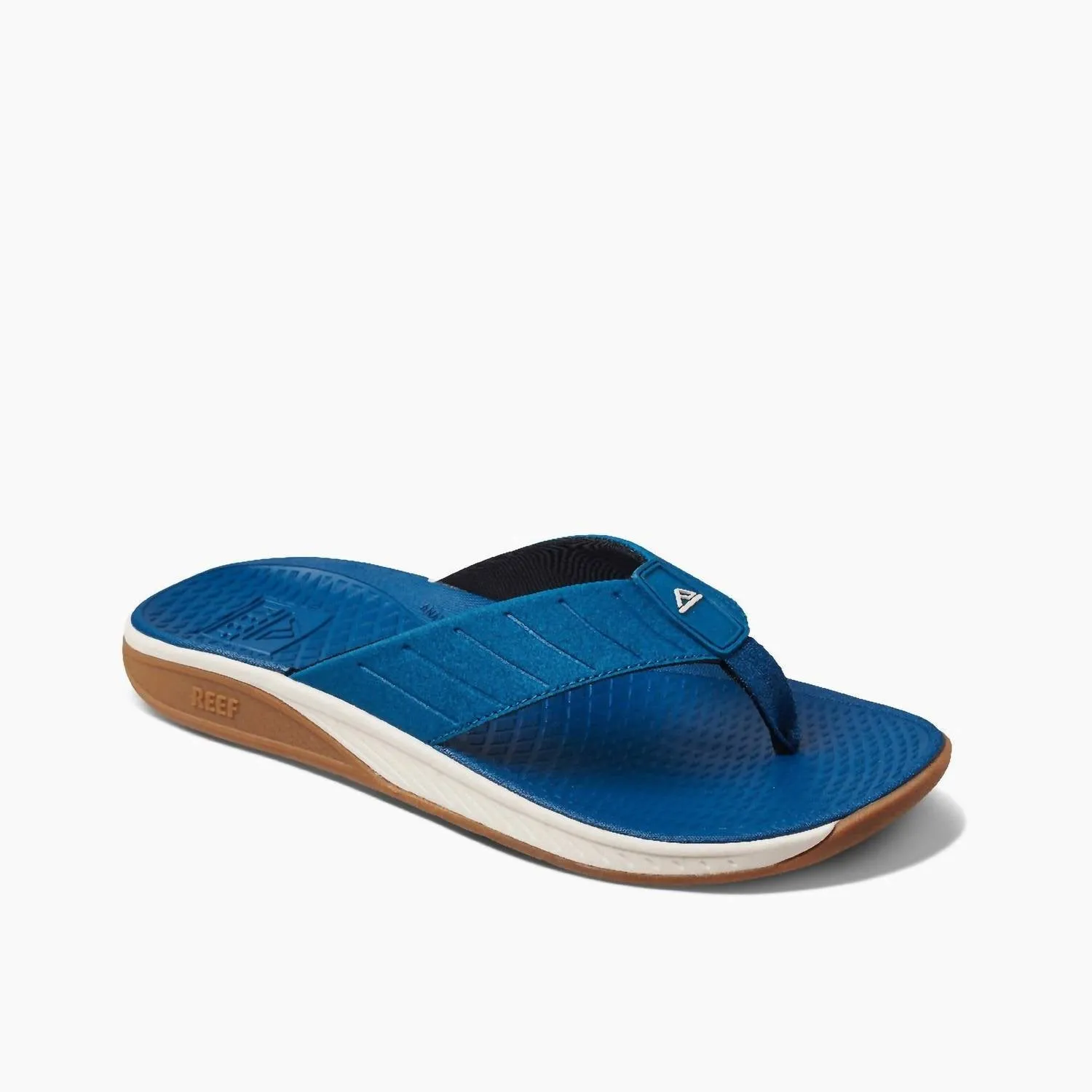 Men's The Deckhand Flip-Flops In Blue Shock Absorbing