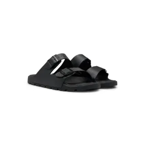 Comfortable Slip-Ons All-gender twin-strap sandals with structured uppers