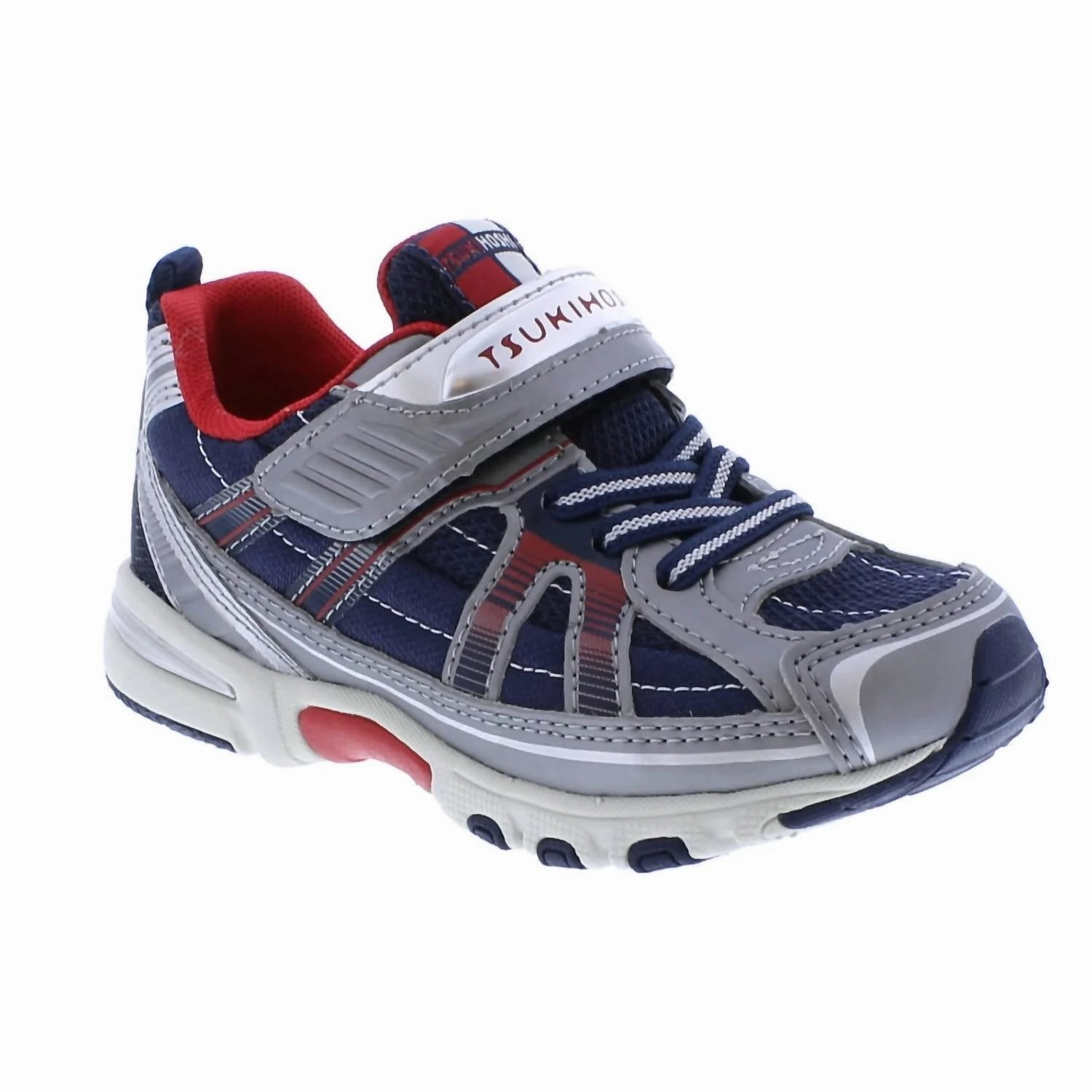 Boy's Storm Sneakers In Steel/cobalt Airflow Chamber