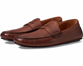 fair play running in high - altitude areas Allen Edmonds Super Sport Penny Loafer Men's 9.5 Dark Chili Leather Shoes KHD612
