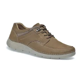 Matte Finish Office Ready Matte Finish Working Professional Men's Oxfords - Nubuck - Rock