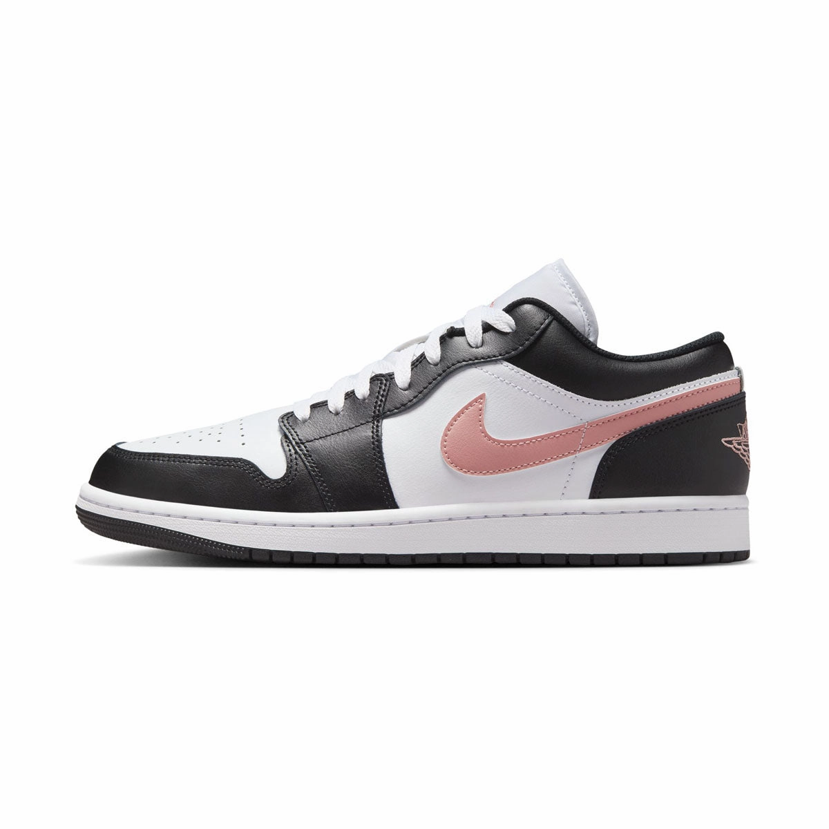 balance improvement Air Jordan 1 Low 'Black Pink Rust' Men's Shoes