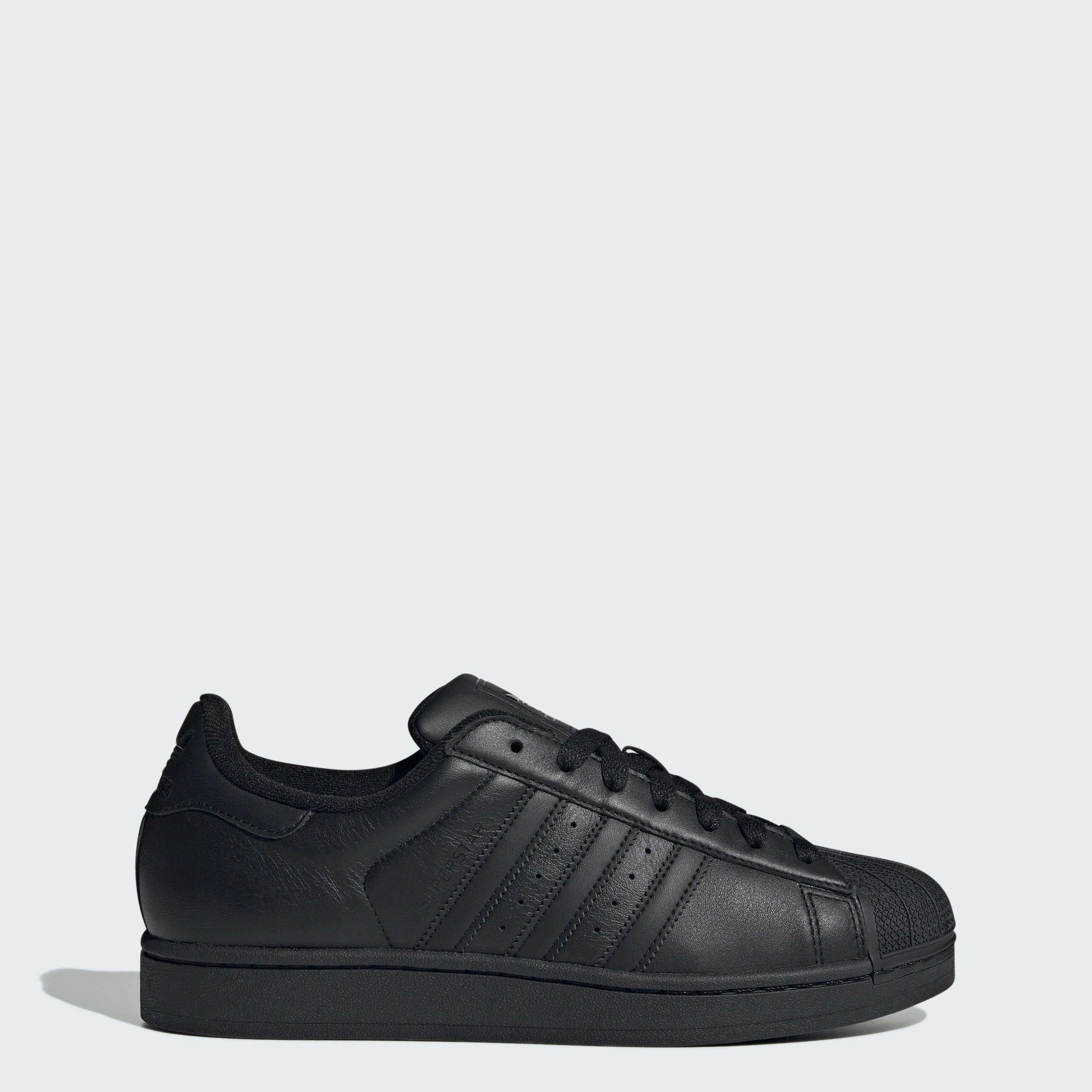 running in a plateau shoes synthetic materials Men's adidas Superstar II Shoes