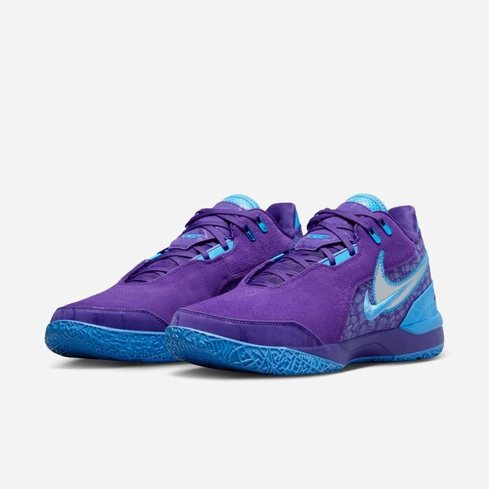Nike LeBron NXXT Gen AMPD FJ1566-500 Sneaker Mens Purple Basketball Shoes TF6450 gusseted tongue running shoes Safety - enhancing