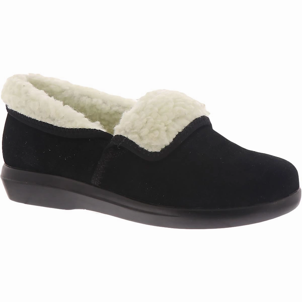 Slip Fit Comfort Colbie Womens Leather Slip On Loafer Slippers