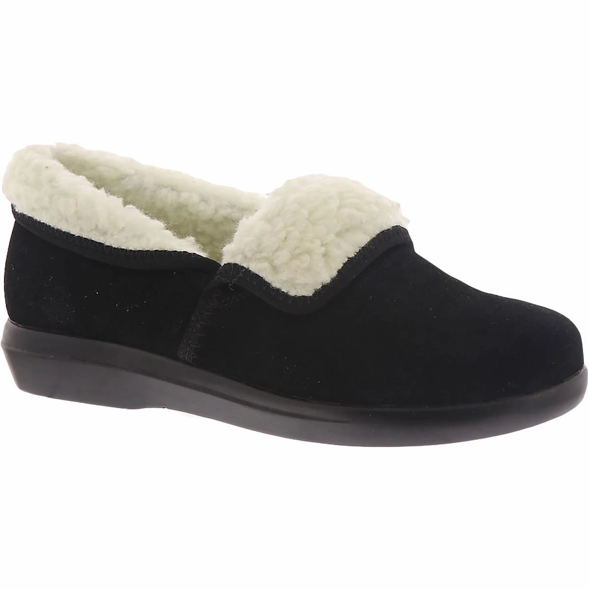 Trail Colbie Womens Leather Slip On Loafer Slippers