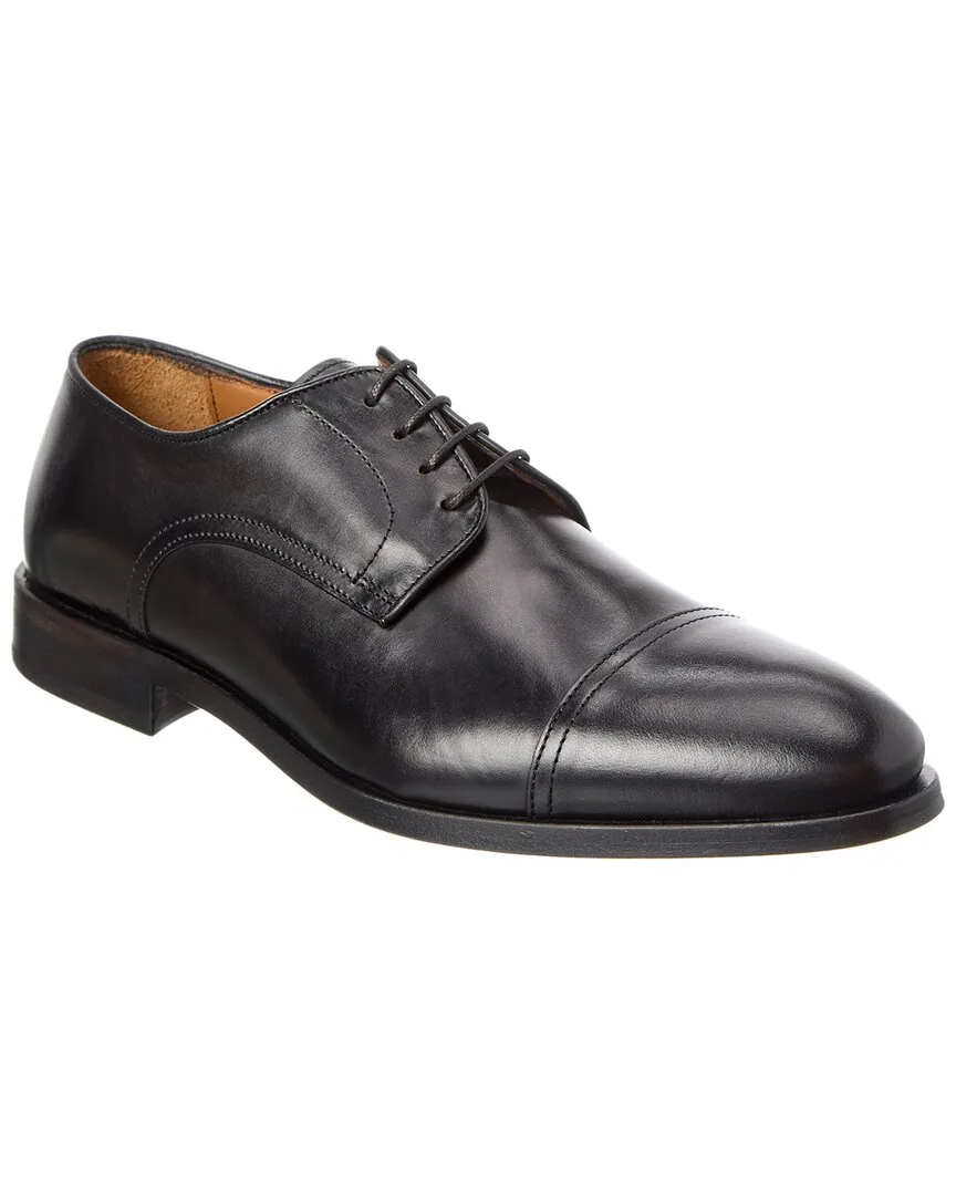 Antonio Maurizi Cap Toe Leather Oxford Professional Leather Shoes Easy Walking