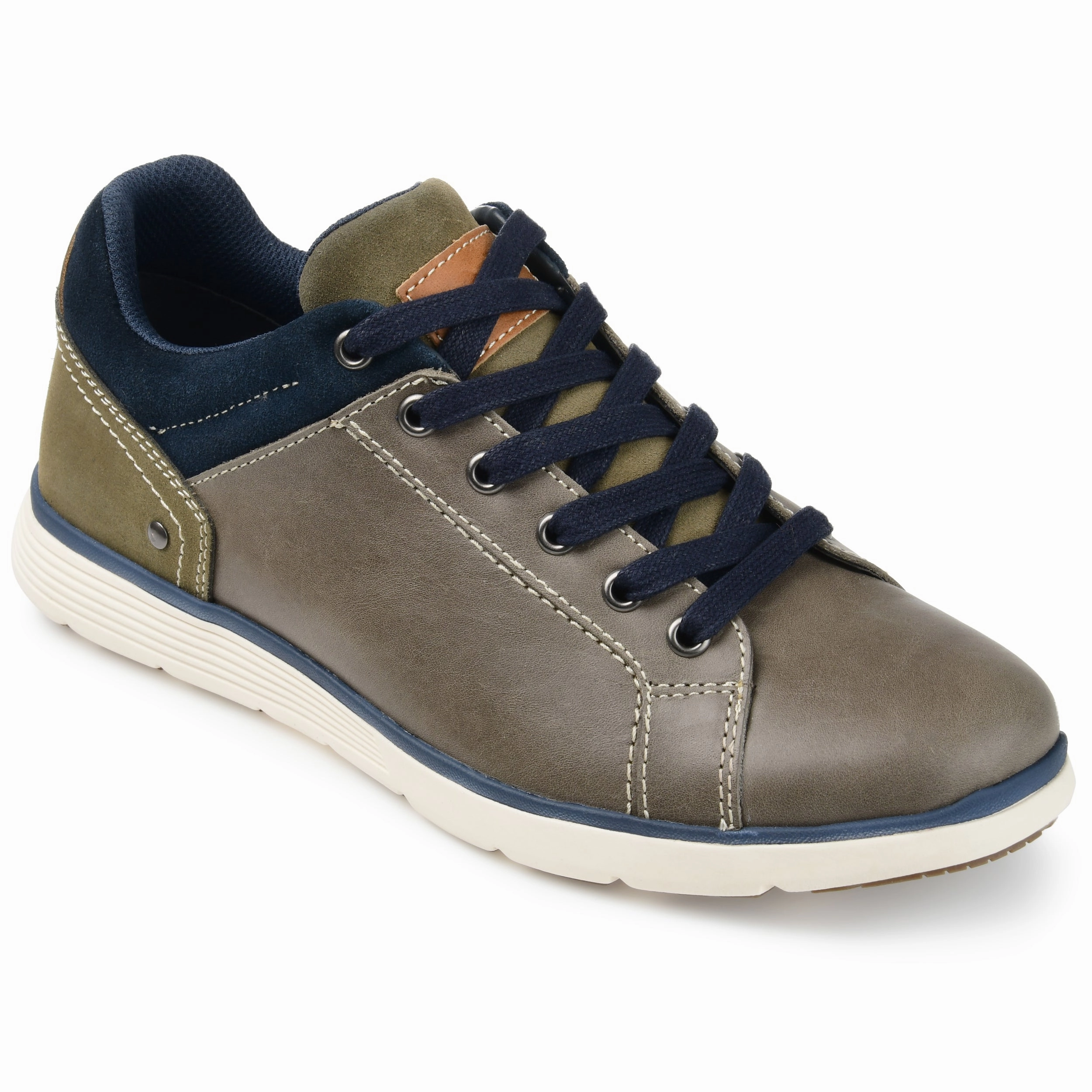 velcro - closure shoe form Territory Flint Casual Leather Sneaker