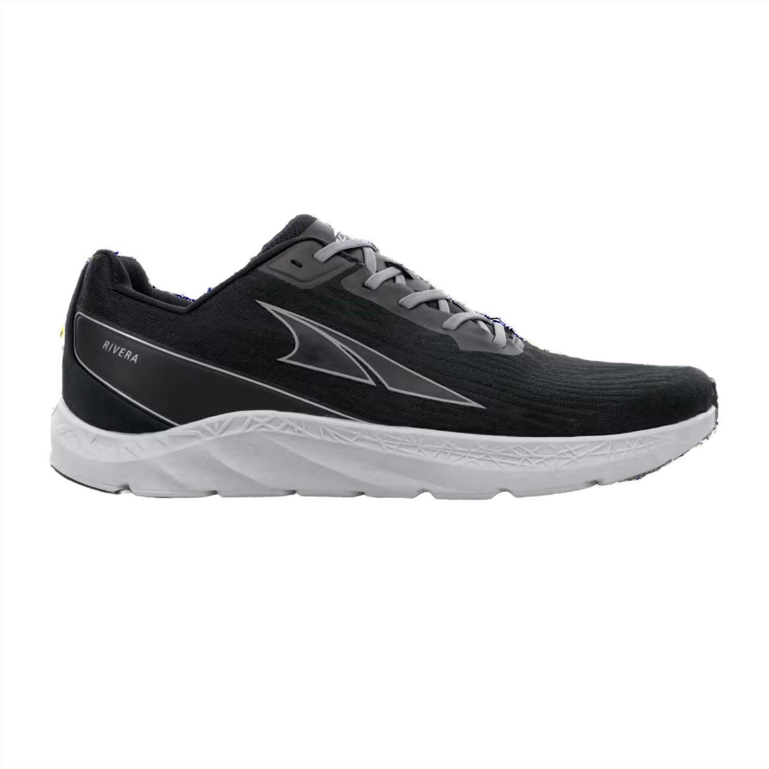 Daily ultramarathons Men's Rivera Running Shoe - Medium Width In Black/gray
