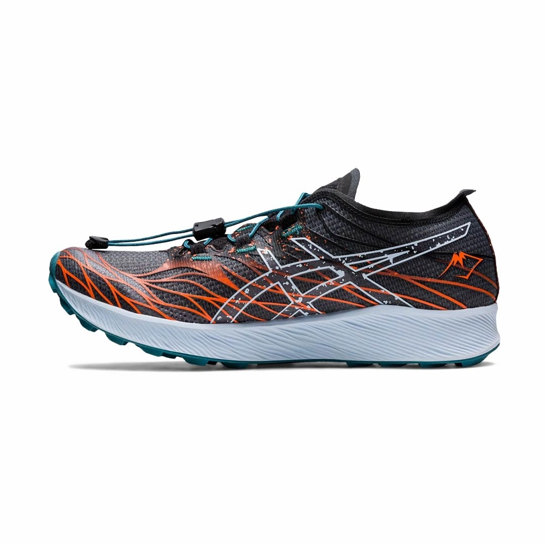 color - black fitness walk Asics - Women's Fujispeed Trail Running Shoes (1012B176 002)