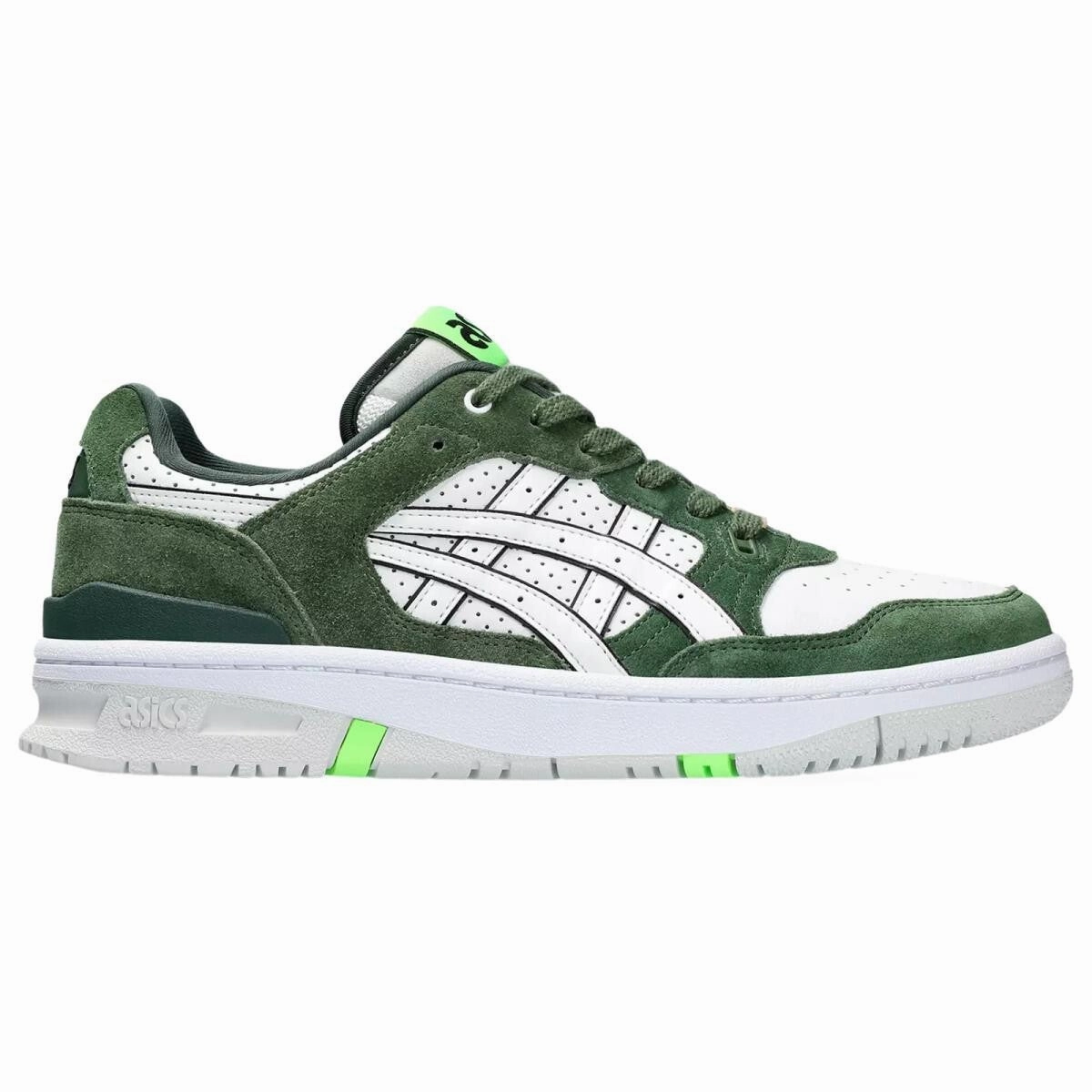 Asics EX89 1201A963-101 Sneakers Men's US 8 White Green Sportstyle Shoes TF6769 travel - shoes