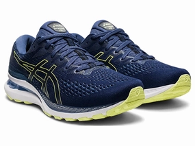 Asics Gel-Kayano 28 1011B189-401 Sneaker Men's  Blue Running Shoes RHS4539 group running shoes Shock-absorbing