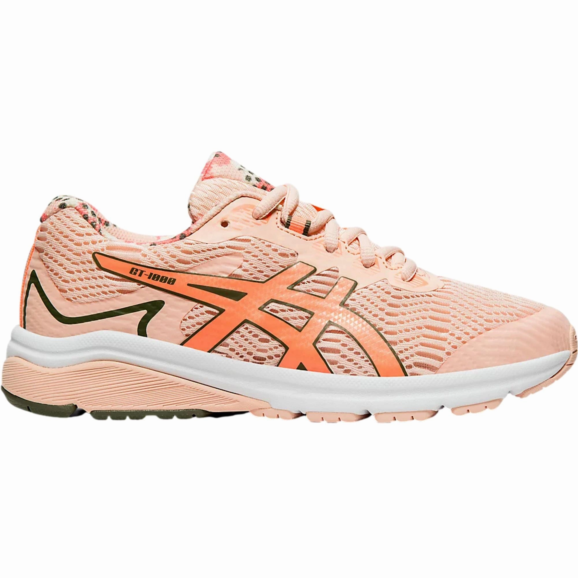 Shock Diffusing Midsole Work Out Asics GT-1000 8 SP Breeze/Sun Coral  1014A092-700 Grade-School