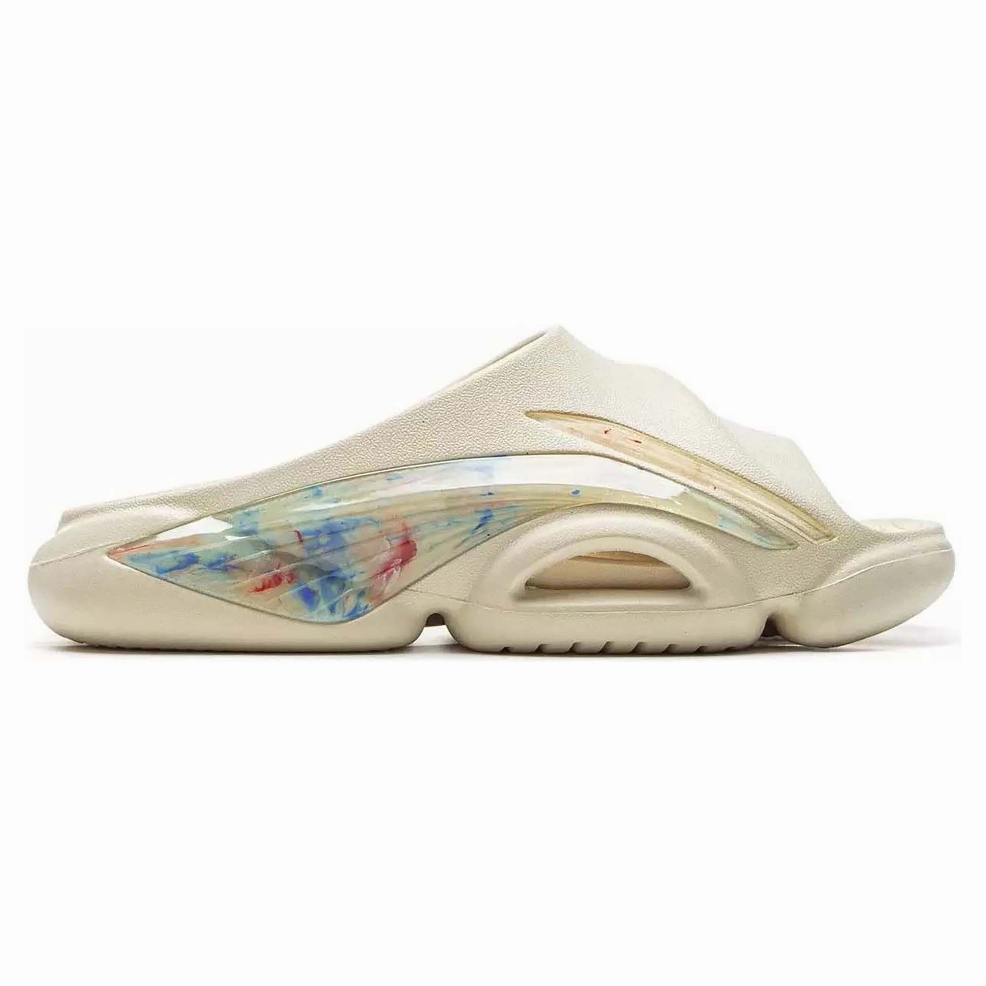 Low Top Design Anti   Fatigue Bad 5 OG 'White Multi' Men's Slides