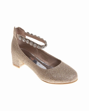 Pastel Soft Beach Ready Badgley Mischka Block Heel Dress Shoe