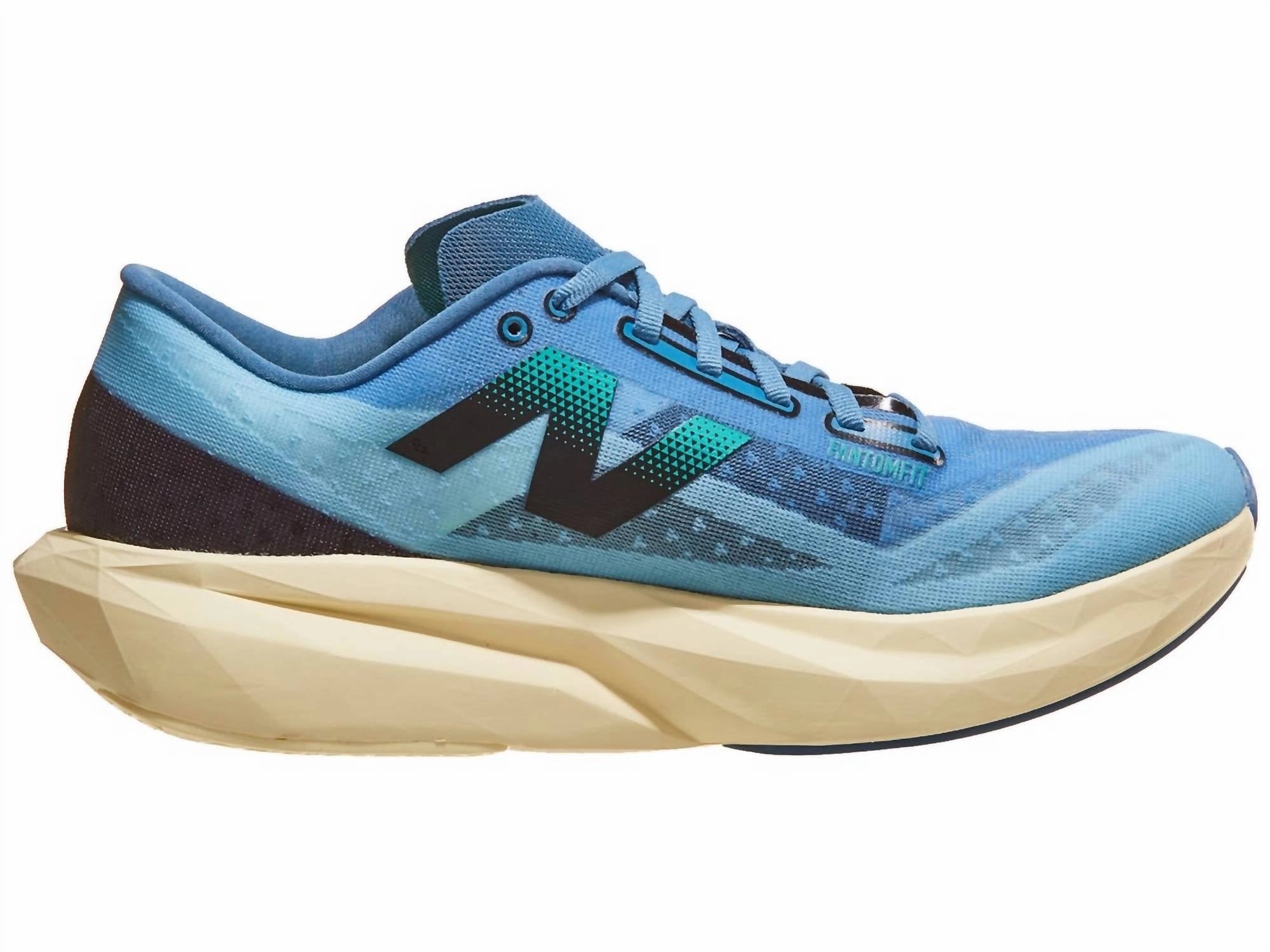 Men's Fuelcell Rebel V4 Running Shoes In Blue/blue All Day Wear windy weather