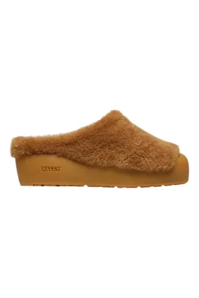 Bally Crans 6302944 Men's Camel Calf Leather Slippers Bright Pop