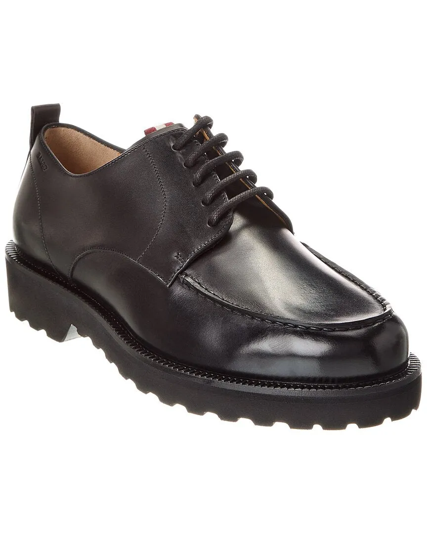 Bally Norber Leather Oxford Stylish Uniform
