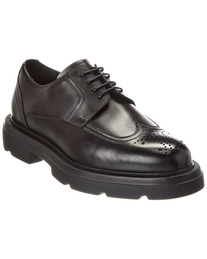 Bally Zelik Leather Oxford Timeless Business Lace-ups Luxe Detail Work Routine