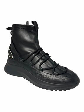 Bally Denwer 6301868 Men's Black Laced Sneakers & Boots Shockproof anti-odor