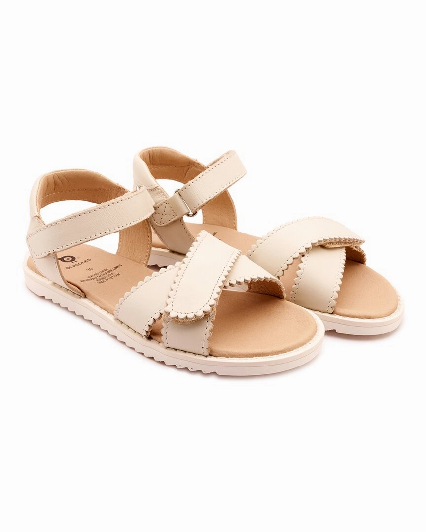 Old Soles Peachy Leather Sandal Soft Mesh Easy on off