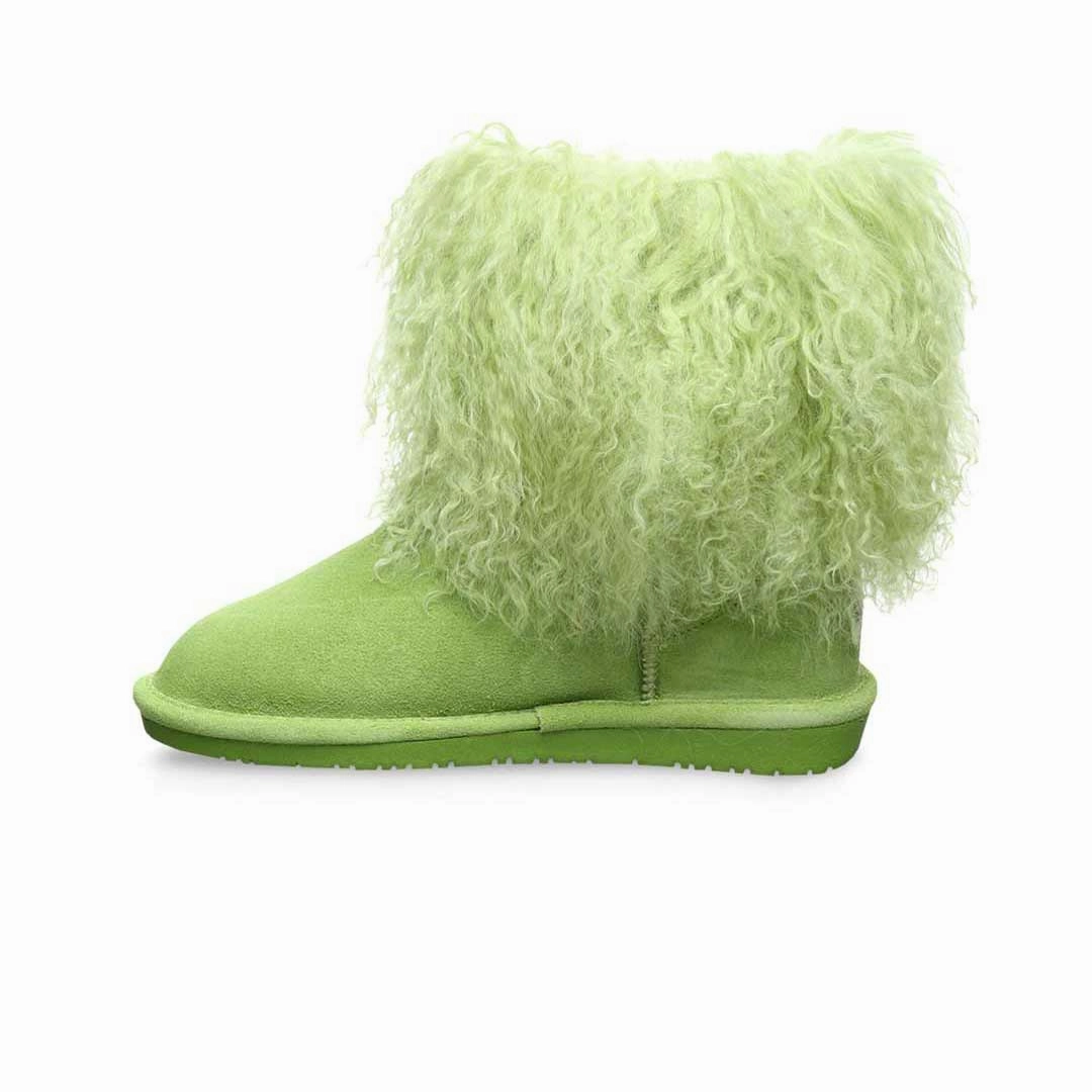 Canvas Casual Gathering Bearpaw - Women's Boo Winter Boots (1854W 450)