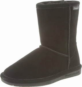 BEARPAW Girls Emma Short Suede Boots Strong material Stable Support Urban Commute