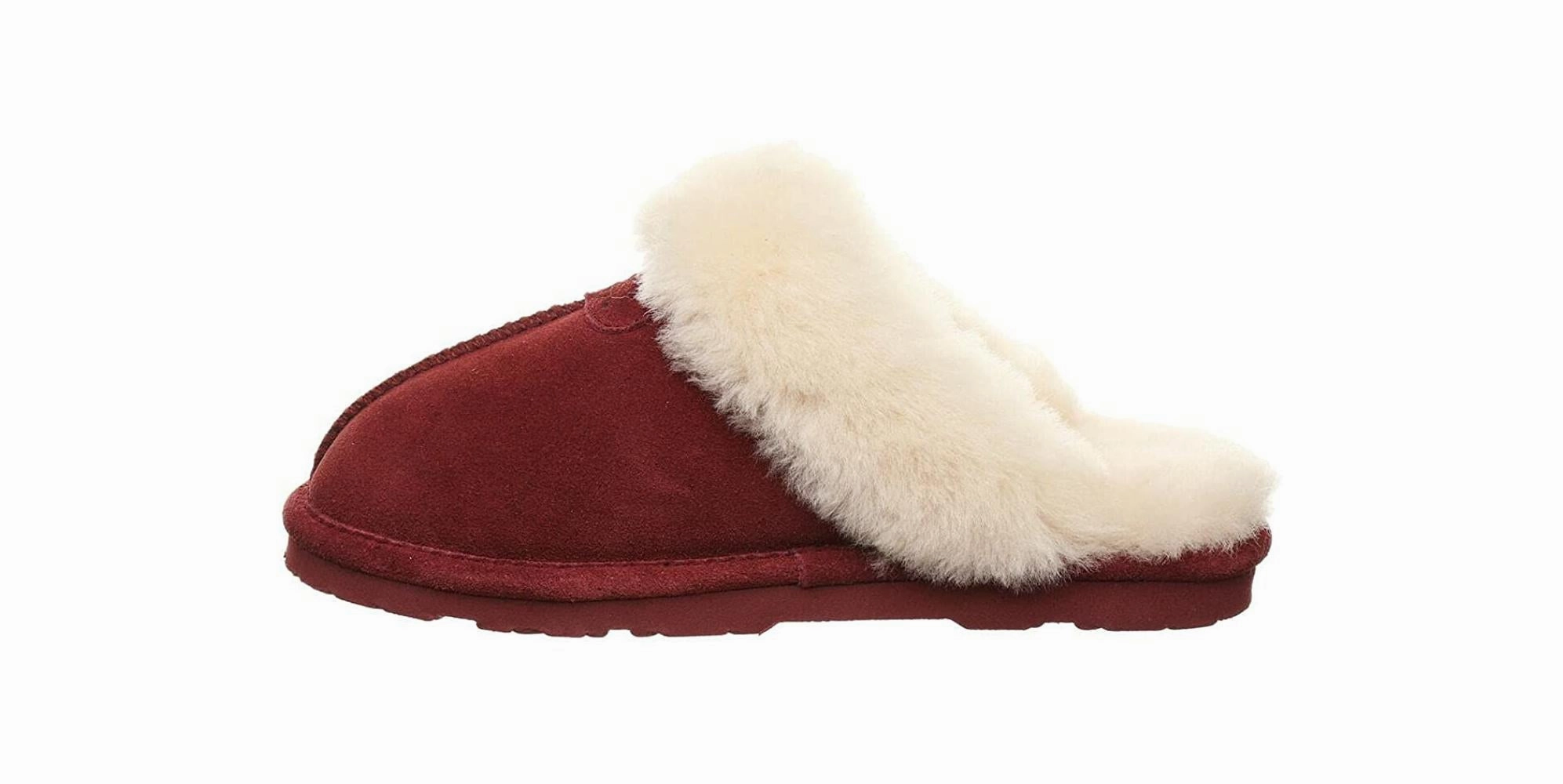 BEARPAW Womens Loki II Slide Slipper Slip Fit Sporty Look