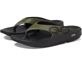 Oofos OOriginal Sport Sandals Men's 6 Green Toe Post Comfort Flip Flop KHD1140 Quick Grip Easy To Wear Shoes