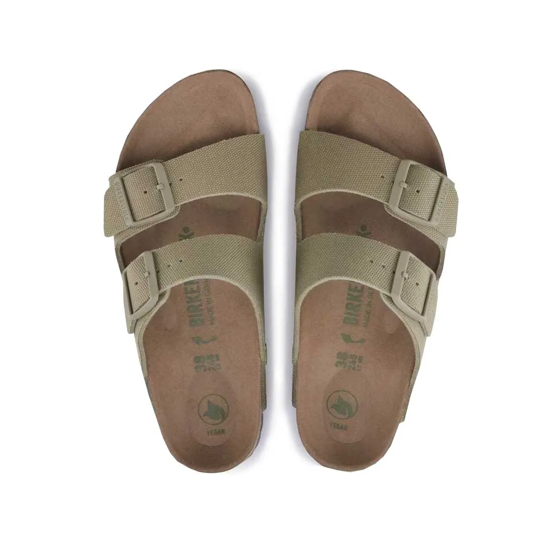 Birkenstock - Men's Arizona Vegan Textile Canvas Slides (1023958) Summer Flat Shoes Wave Fun
